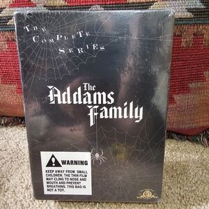 The Addams Family: The Complete Series DVD box set. New. Sealed.
